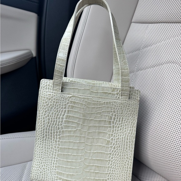 Vintage YSL Croc Embossed Bag - Picture 2 of 4